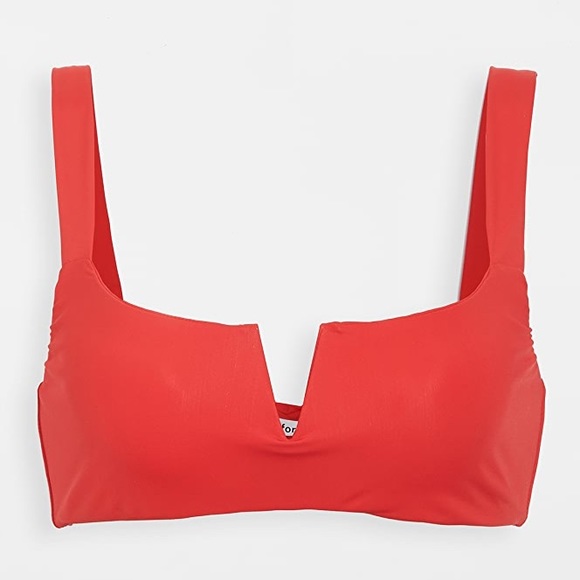 Reformation Other - Reformation Costa Bikini Top Red Small